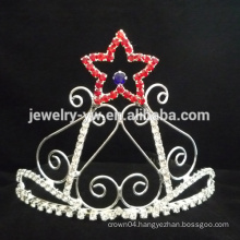Lovely Rhinestone Tiara Kids Crown Star Crown Baby princess tiara and crown cheap wedding crowns